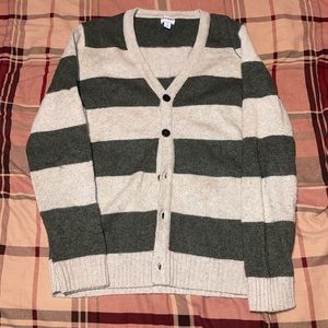 Stripped Cardigan